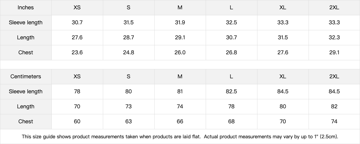 Social Battery Championship Hoodie garment measurement chart in inches and centimeters