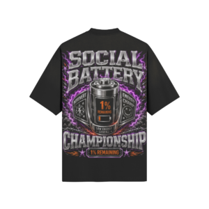 Social Battery Championship Tee