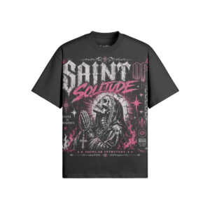 Saint Of Solitude 425 GSM Oversized Graphic T-Shirt
